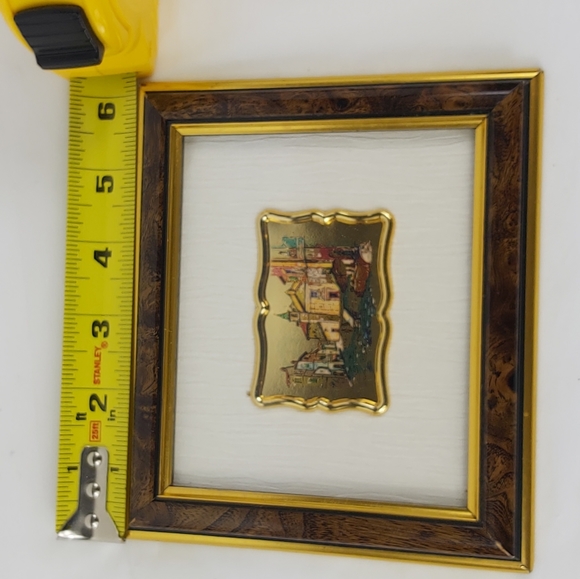 - Serie Oro framed gold leaf painting - Picture 5 of 7